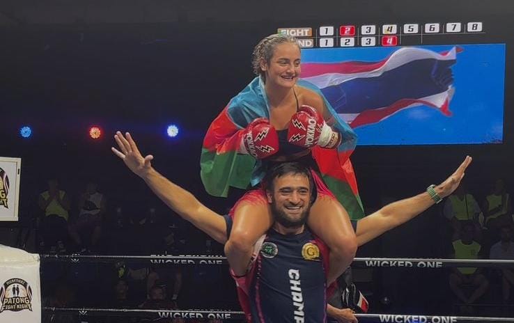 Aysu Qəhrəmanova Taylandda rəqibini nokaut edərək Patong Liqasının qalibi oldu