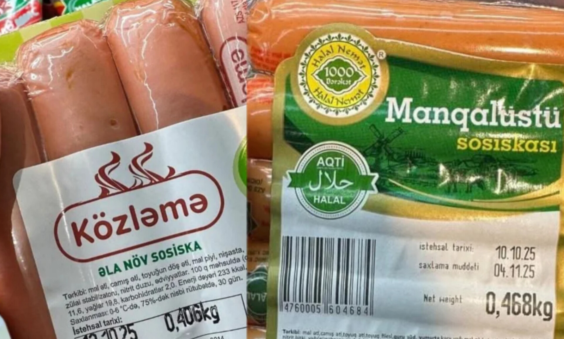 “Uşaqlarımıza yedirdiyimiz təhlükə: məşhur sosislərin etiketində nə gizlədilir?”
