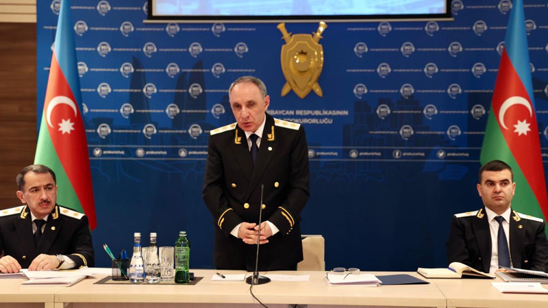 Kamran Əliyev Korrupsiyaya qarşı Mübarizə İdarəsində müşavirə keçirdi