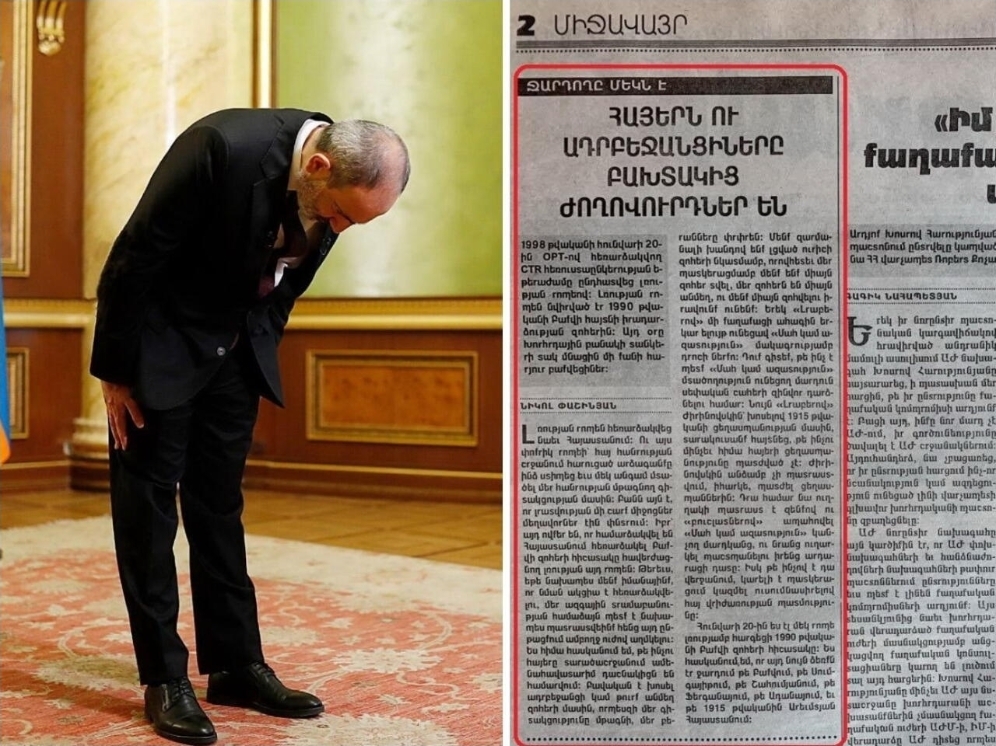 “20 Yanvarda Bakıda qətlə yetirilənlərin ruhları qarşısında baş əyirəm” – Paşinyan
