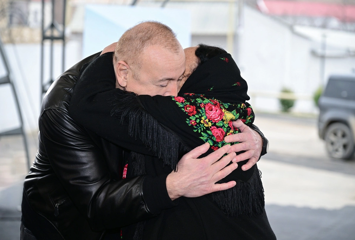 İlham Əliyev Ağdərədə Aşağı Oratağ, Çıldıran, Heyvalı və Çapar kəndlərinin sakinləri ilə görüşüb