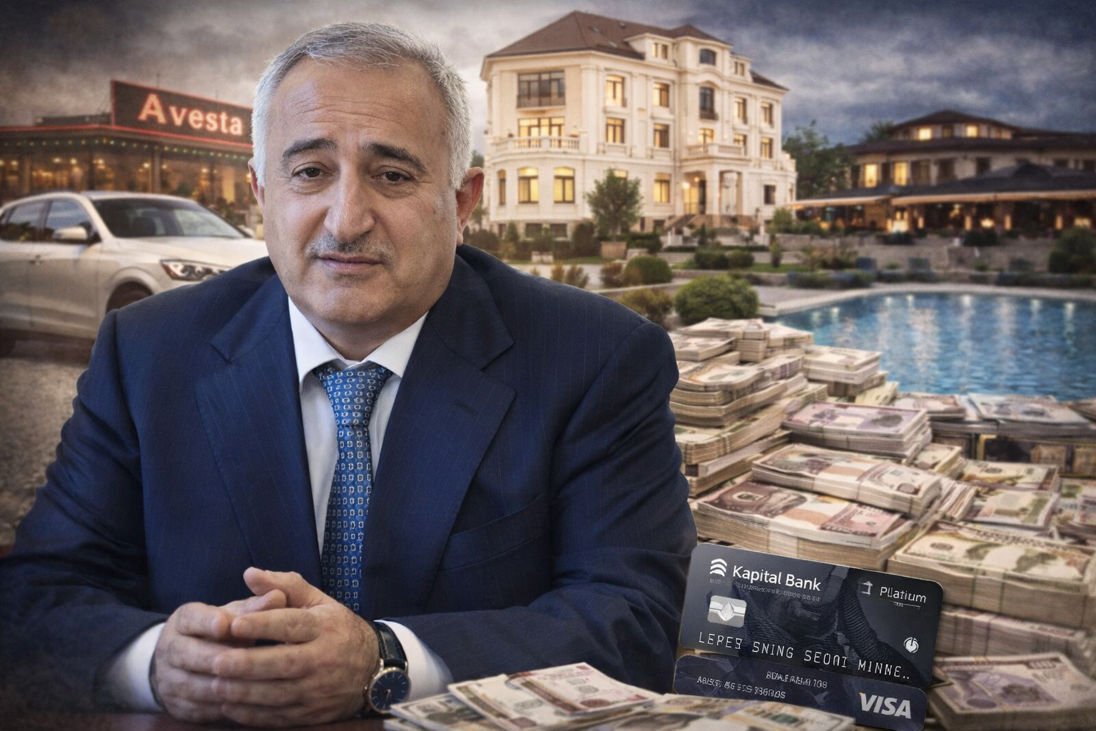 Azəravtoyol” un “qara kassa”sı Əvəz Qocayevin restoranları, villları, bank hesabları, milyonluq mülklər 