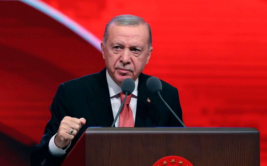 Ərdoğan: İsrailin müharibəsinin yükünü bütün dünya daşıyır…