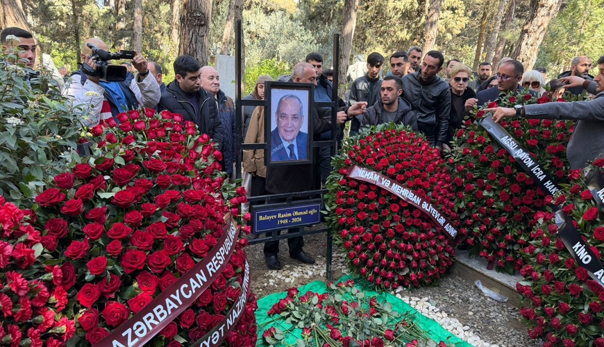 Xalq artisti Rasim Balayev dəfn edildi – FOTOLAR
