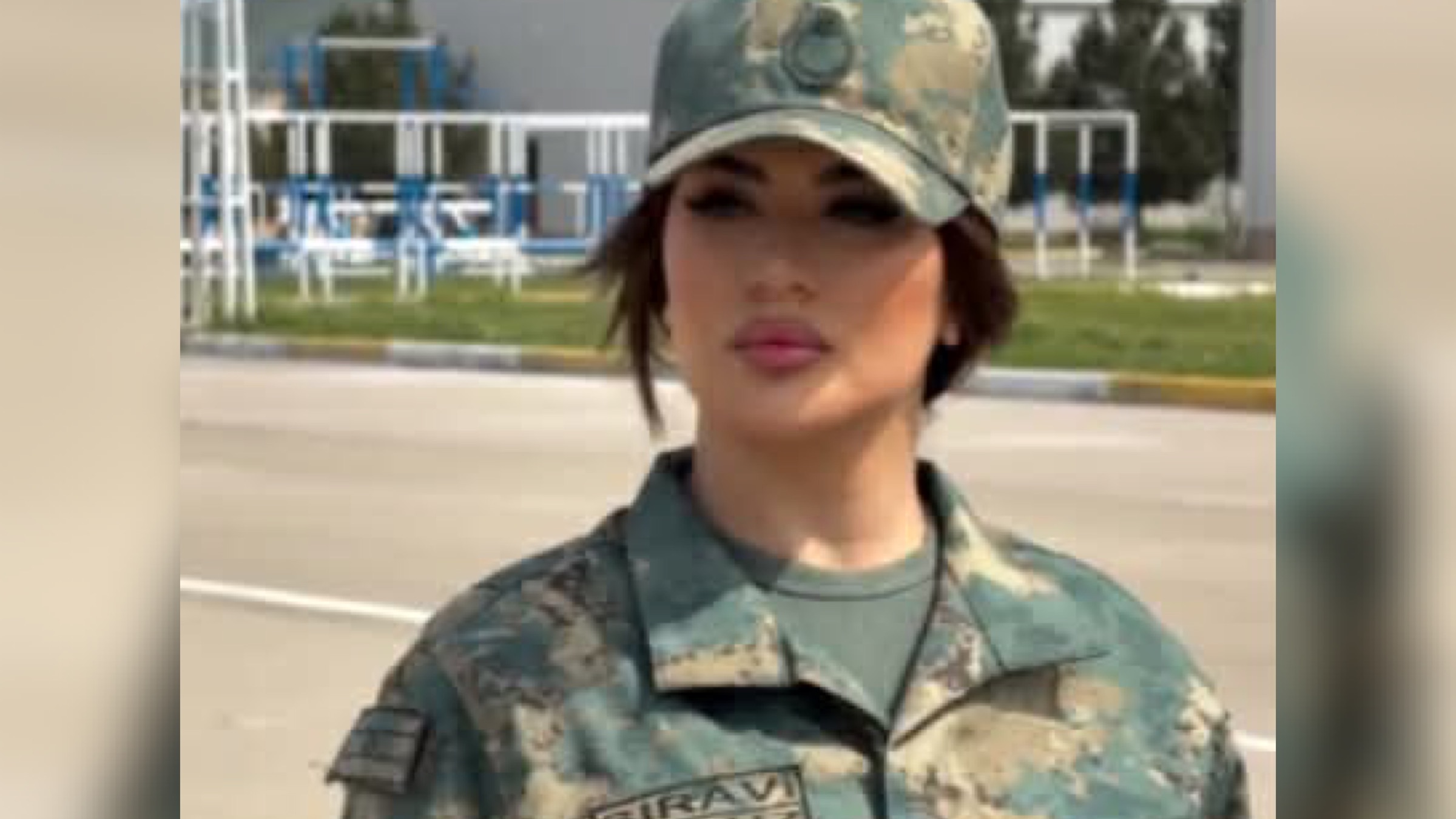 Müğənni Nəfəsin hərbi hissəyə daxil olmasına kim icazə verib? – FOTOLAR