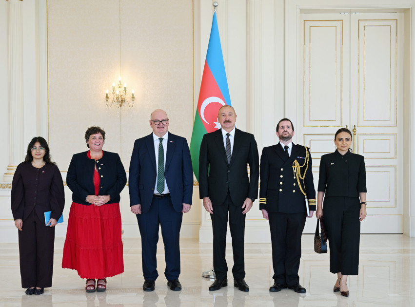 Prezident yeni səfirin etimadnaməsini qəbul etdi