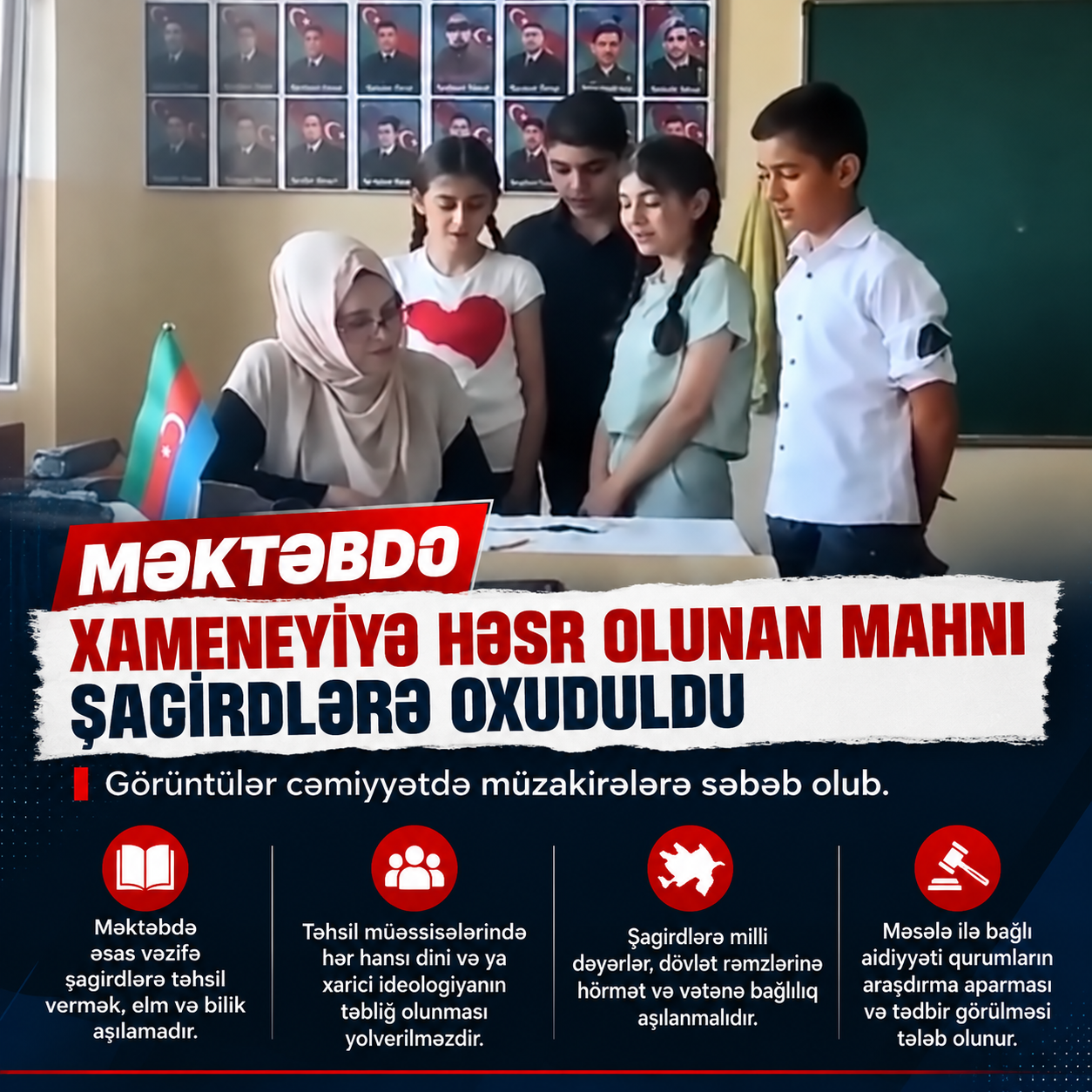 Məktəb təhsil üçündür, yoxsa ideoloji təbliğat üçün?